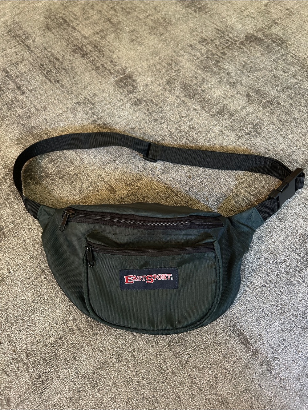Vintage Green East Sport Fanny Pack